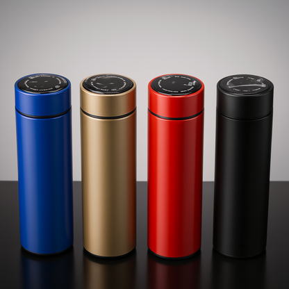 Smart LED Temperature Display Thermos Bottle – 500ml Stainless Steel Vacuum Flask
