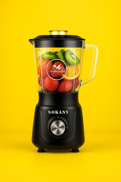 Sokany 2-in-1 Mixer Blender 500W, 1.6L Unbreakable Jar