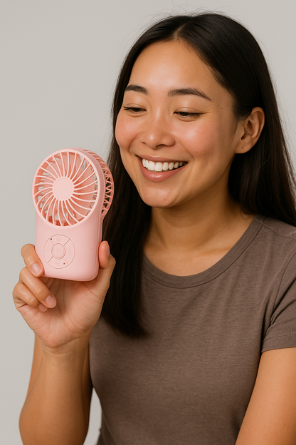 Portable Bluetooth Speaker Fan with 3-Speed Settings