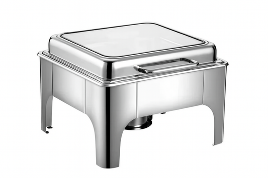Stainless Steel Serving Tray – Durable & Heat-Resistant for Buffet & Catering Use