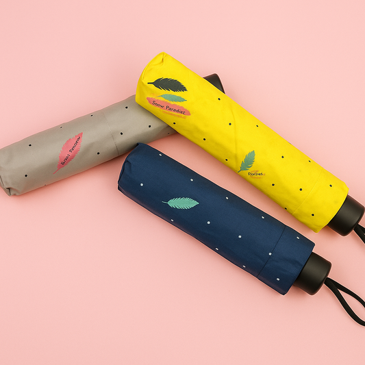 Large UV Protection Folding Umbrella – Compact & Travel-Friendly