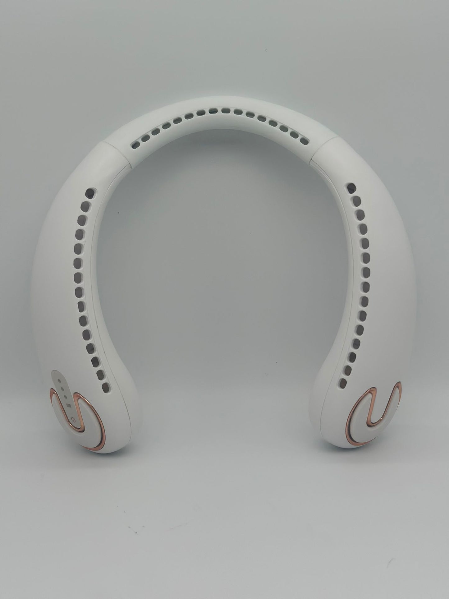 Hands-Free 360° Bladeless Neck Fan – SL-001 Rechargeable Cooling Device