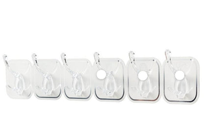 Adhesive Wall Hooks – Heavy-Duty Self-Adhesive Hooks